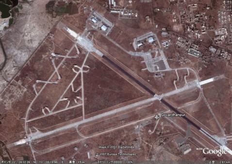 インド／空軍基地「Govardhanpur」