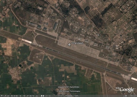インド／空軍基地「Chandigarh」