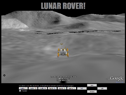 3Dの月面を爆走できる“LUNAR ROVER!”を公開