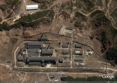 北朝鮮　寧辺のプルトニウム処理施設