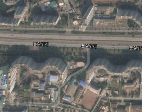 北朝鮮の高層ビル群が…