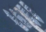 グーグルアースで世界の「軍艦・護衛艦」を見る